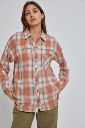 Head Of The Line Plaid Flannel