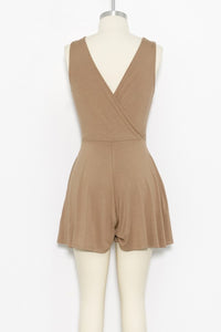 Golden Beige Romper