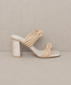 OS Step Up Nude Sandal -online only-