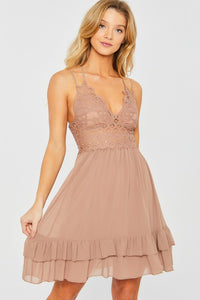 Next Time Im In Taupe Dress